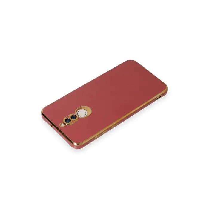 Huawei Mate 10 Lite Kılıf Volet Silikon - Kırmızı