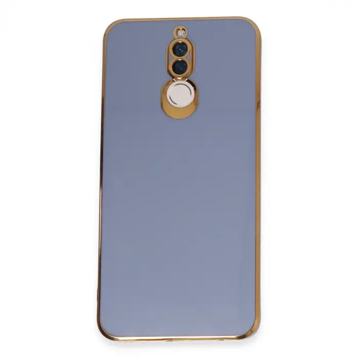 Huawei Mate 10 Lite Kılıf Volet Silikon - Mavi