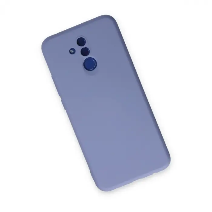 Huawei Mate 20 Lite Kılıf Nano İçi Kadife Silikon - Lila