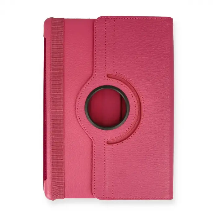 Huawei Mediapad T5 10 Kılıf 360 Tablet Deri Kılıf - Pembe