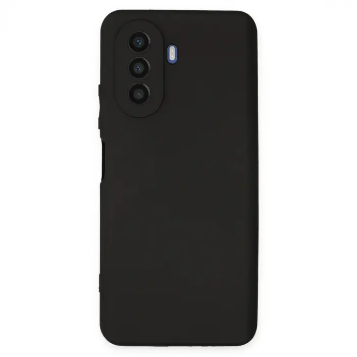 Huawei Nova Y70 Kılıf First Silikon - Siyah