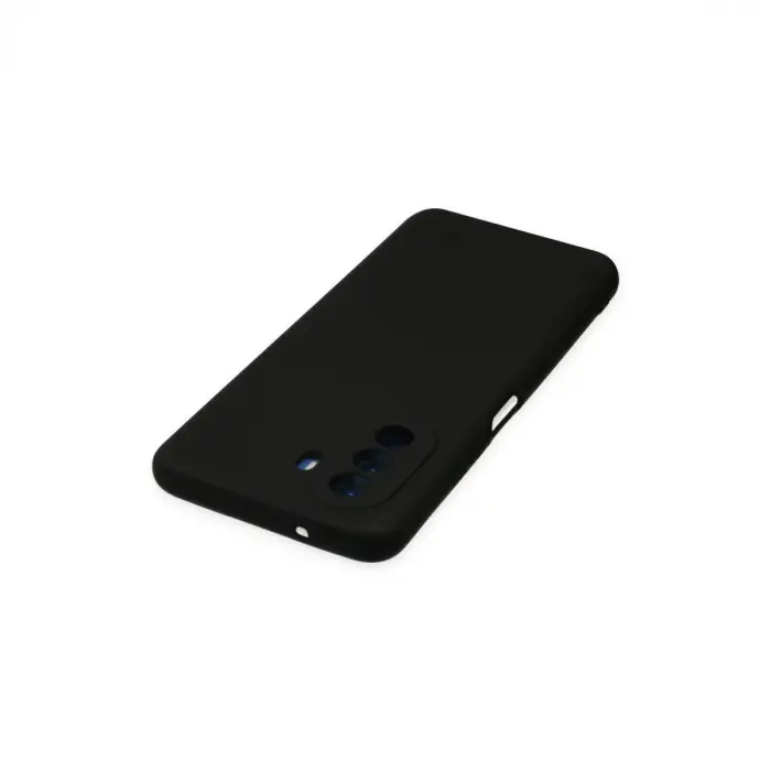 Huawei Nova Y70 Kılıf Nano İçi Kadife Silikon - Siyah