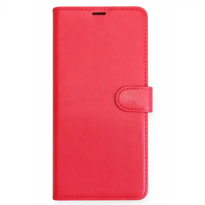 Huawei Nova Y70 Trend S Plus Kapaklı Kılıf - Kırmızı