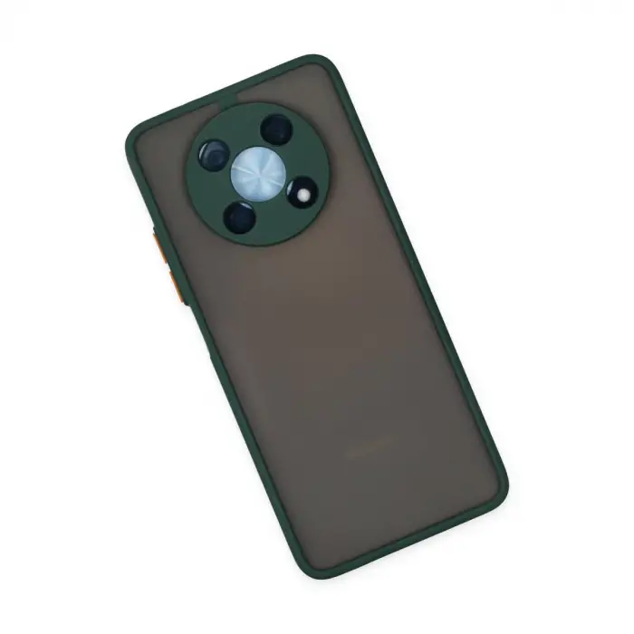 Huawei Nova Y90 Kılıf Montreal Silikon Kapak - Yeşil