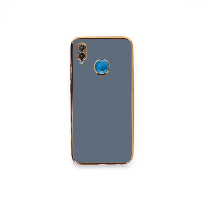 Huawei P20 Lite Kılıf Volet Silikon - Mavi