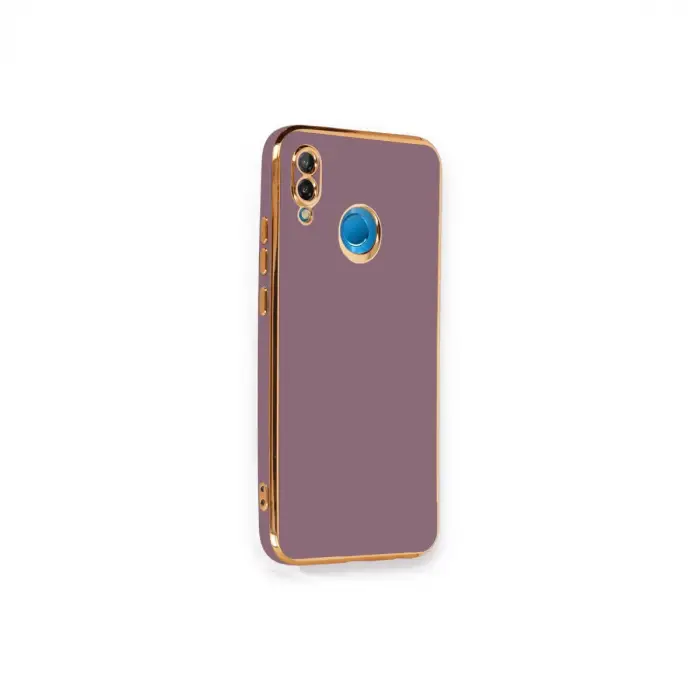 Huawei P20 Lite Kılıf Volet Silikon - Mor