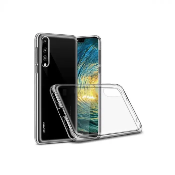 Huawei P30 Lite Kılıf Lüx Şeffaf Silikon