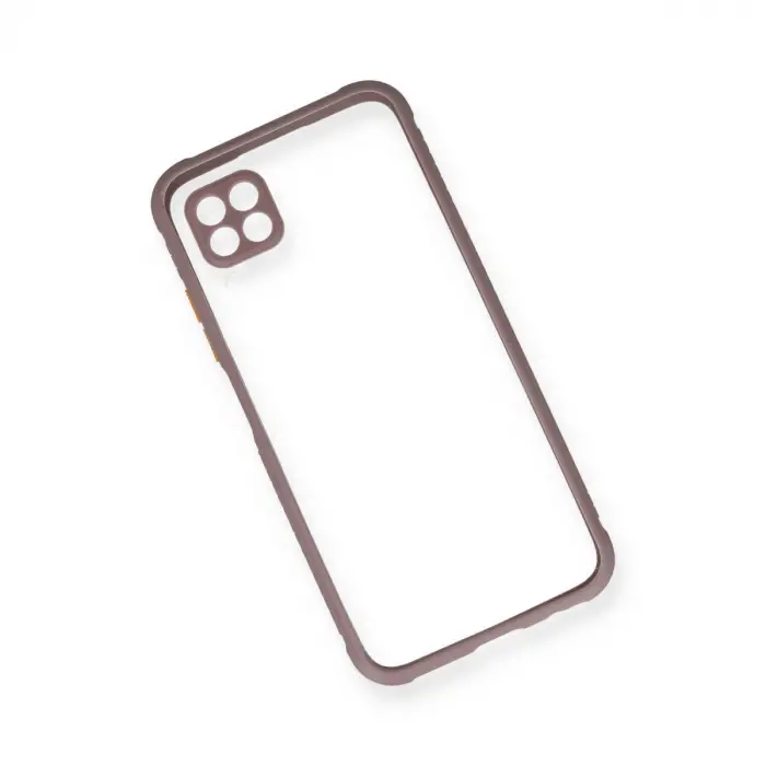 Huawei P40 Lite Kılıf Miami Şeffaf Silikon - Açık Mor