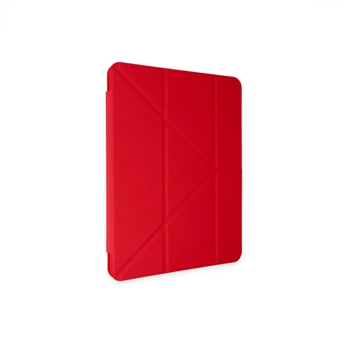İpad 2022 10.9 (10.nesil) Kılıf Kalemlikli Mars Tablet Kılıfı - Kırmızı