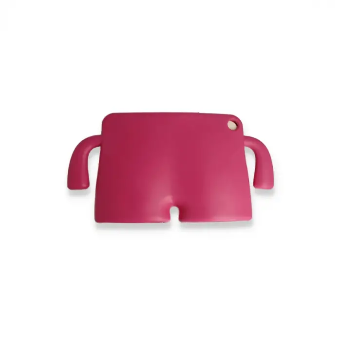 İpad 2022 10.9 (10.nesil) Kılıf Karakter Tablet Silikon - Pembe