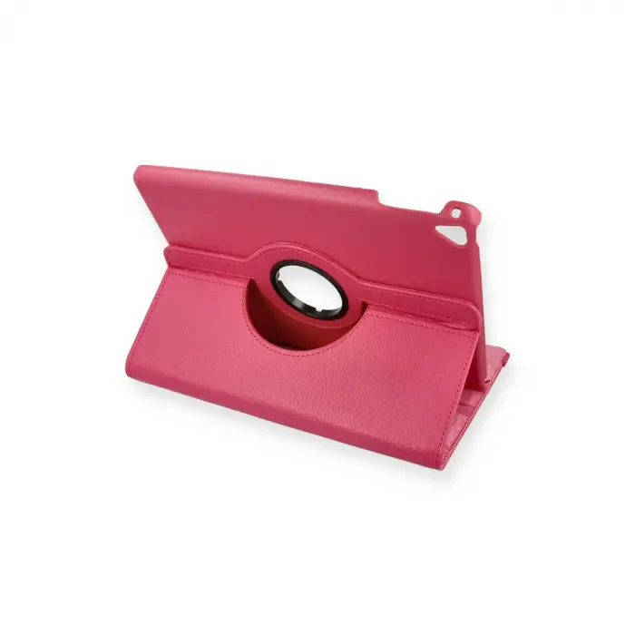 İpad 9.7 (2018) Kılıf 360 Tablet Deri Kılıf - Pembe