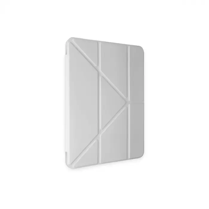 İpad 9.7 (2018) Kılıf Kalemlikli Mars Tablet Kılıfı - Gri