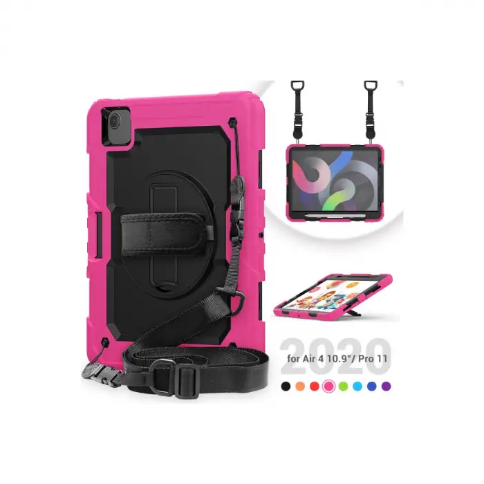 İpad Pro 11 (2020) Kılıf Pars Tablet Kapak - Pembe