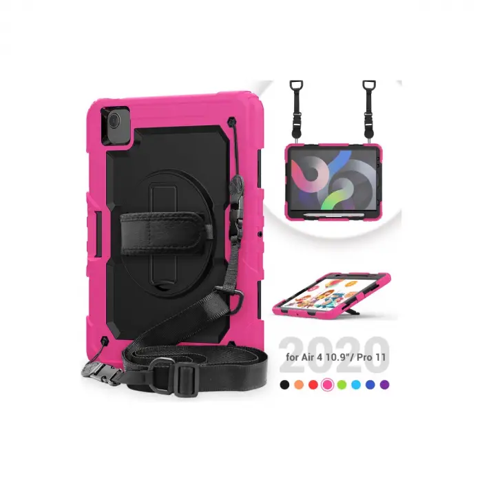 İpad Pro 11 (2020) Kılıf Pars Tablet Kapak - Pembe