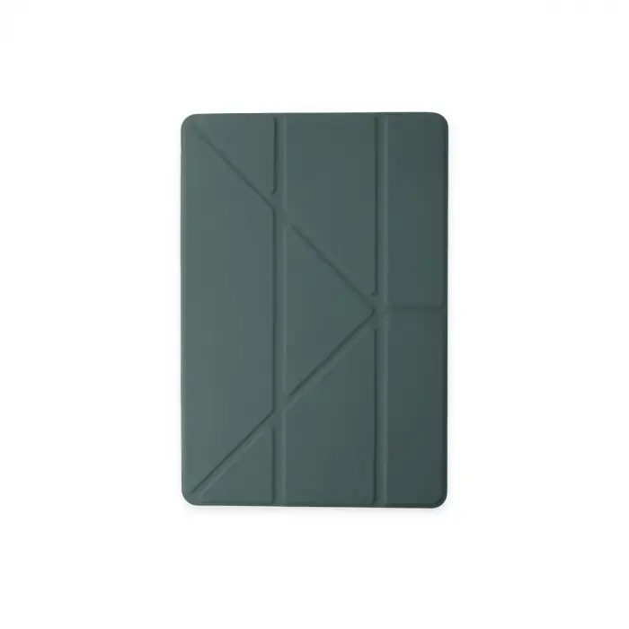 İpad Pro 11 (2024) Kılıf Kalemlikli Mars Tablet Kılıfı - Koyu Yeşil