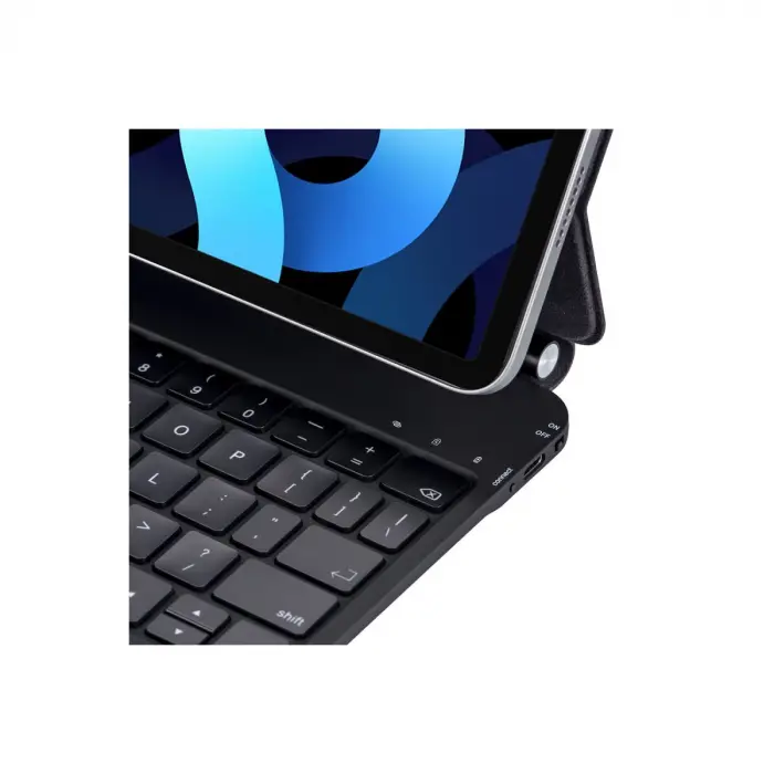 İpad Pro 12.9 (2022) Kılıf X9 Magic Manyetik Klavyeli Tablet Kılıfı - Siyah