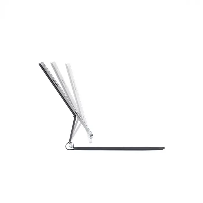 İpad Pro 13 (2024) Kılıf X9p Magic Manyetik Klavyeli Tablet Kılıfı - Siyah