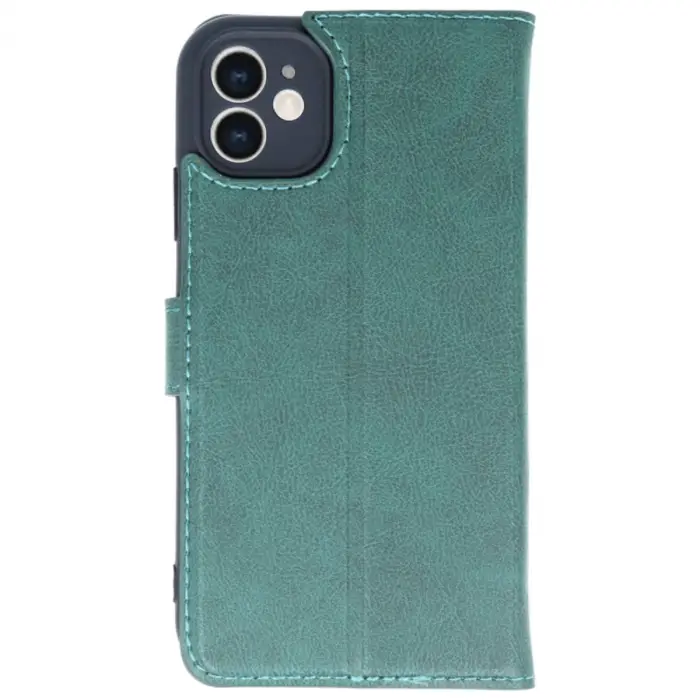 İphone 11 Kılıf Trend S Plus Kapaklı Kılıf - Yeşil