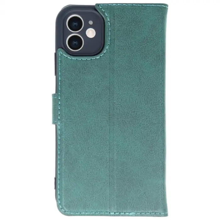 İphone 11 Kılıf Trend S Plus Kapaklı Kılıf - Yeşil