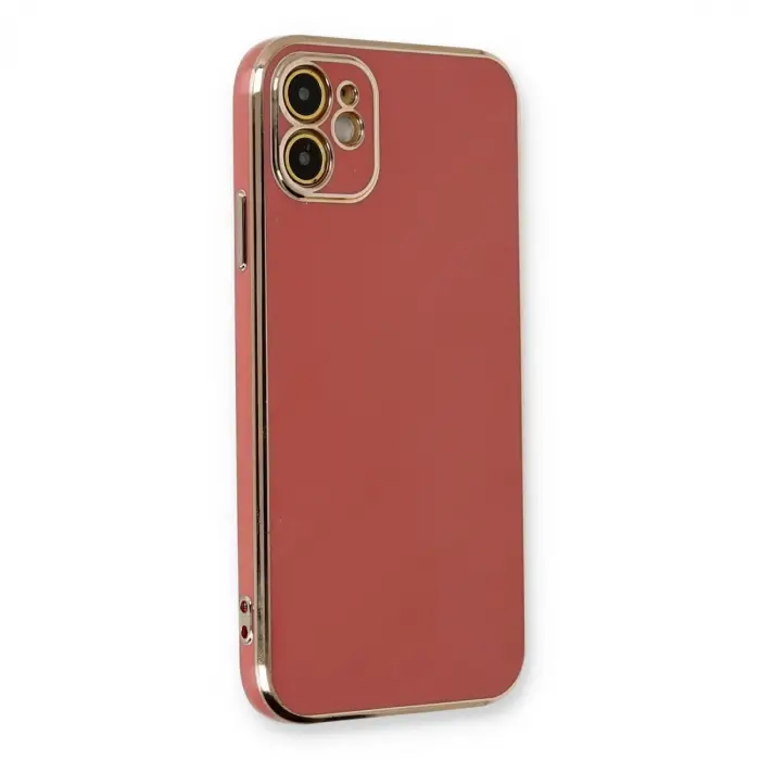 İphone 11 Kılıf Volet Silikon - Kırmızı