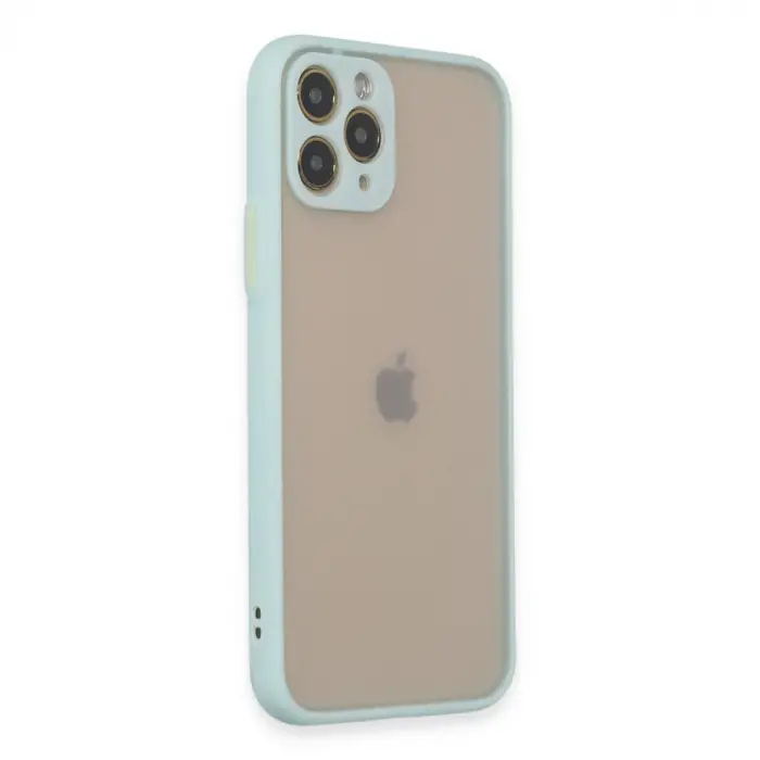 İphone 11 Pro Kılıf Montreal Silikon Kapak - Turkuaz