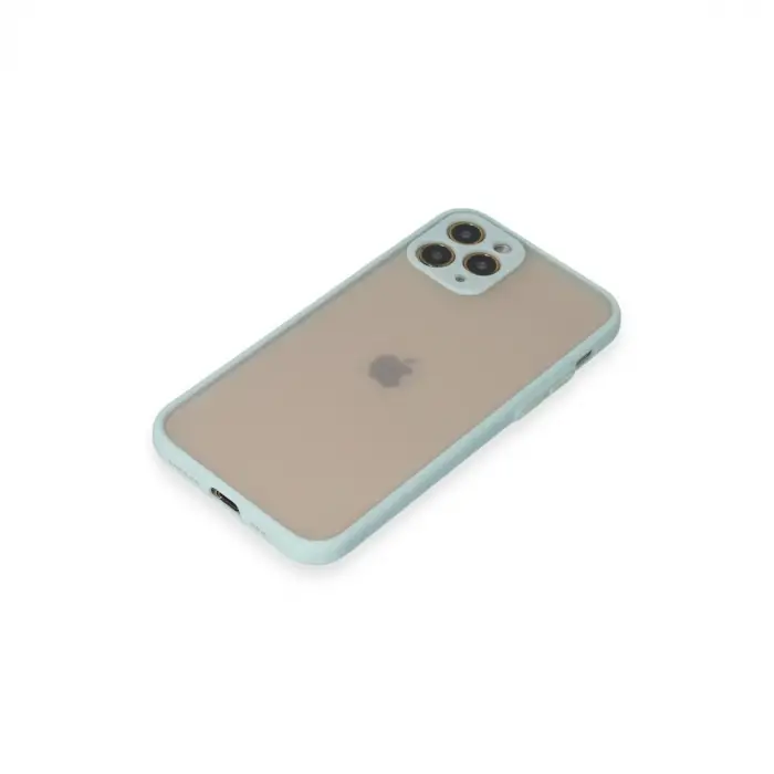 İphone 11 Pro Kılıf Montreal Silikon Kapak - Turkuaz