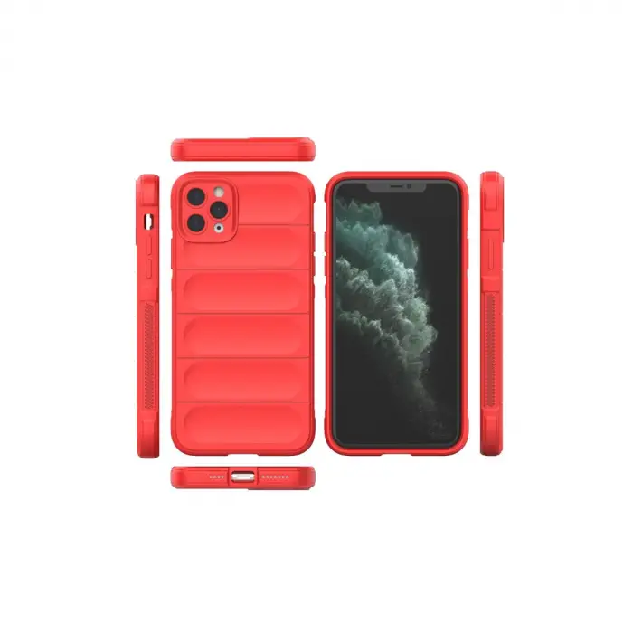 İphone 11 Pro Kılıf Optimum Silikon - Kırmızı