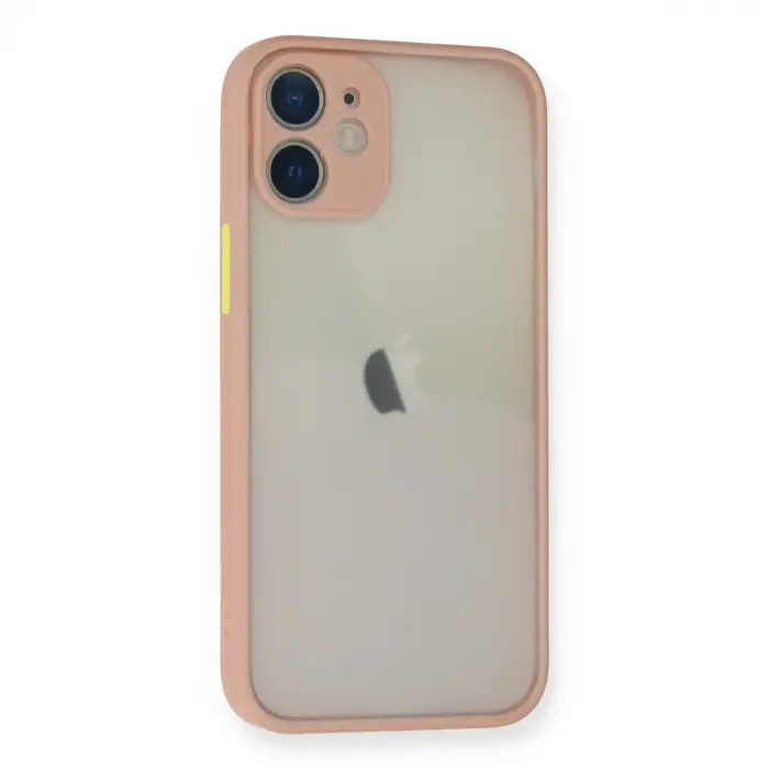 İphone 11 Pro Max Kılıf Montreal Silikon Kapak - Pembe