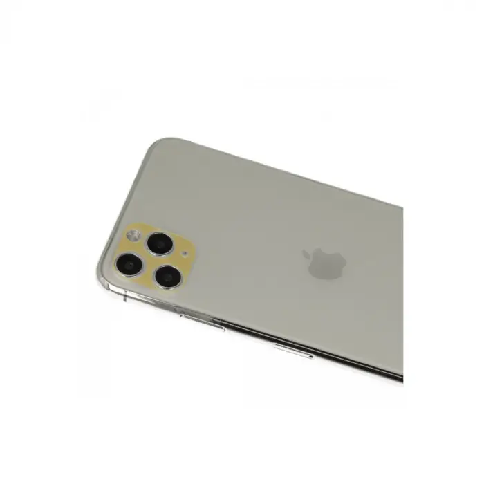 İphone 11 Pro Max Rainbow Kamera Lens Koruma Cam - Gold