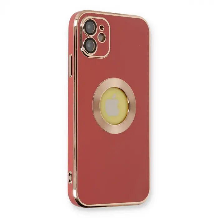 İphone 12 Kılıf Store Silikon - Kırmızı