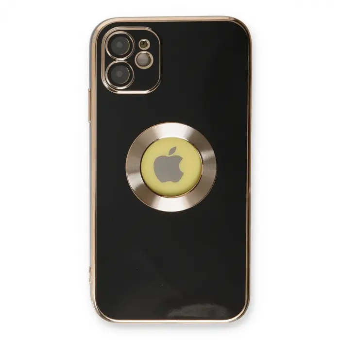 İphone 12 Kılıf Store Silikon - Siyah