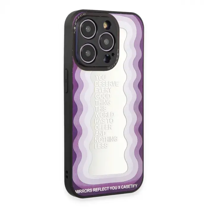 İphone 12 Pro Kılıf Mirror Desenli Kapak - Mirror - 5