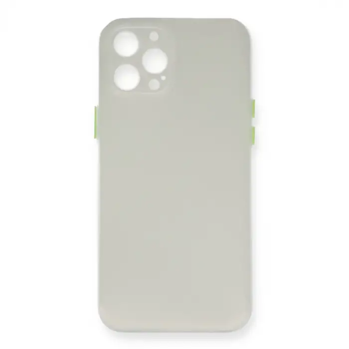 İphone 12 Pro Kılıf Pp Ultra İnce Kapak - Beyaz