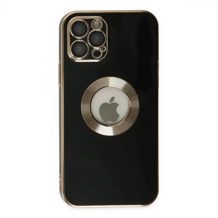 İphone 12 Pro Kılıf Store Silikon - Siyah