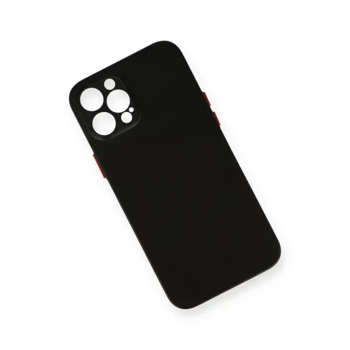 İphone 12 Pro Max Kılıf Pp Ultra İnce Kapak - Siyah