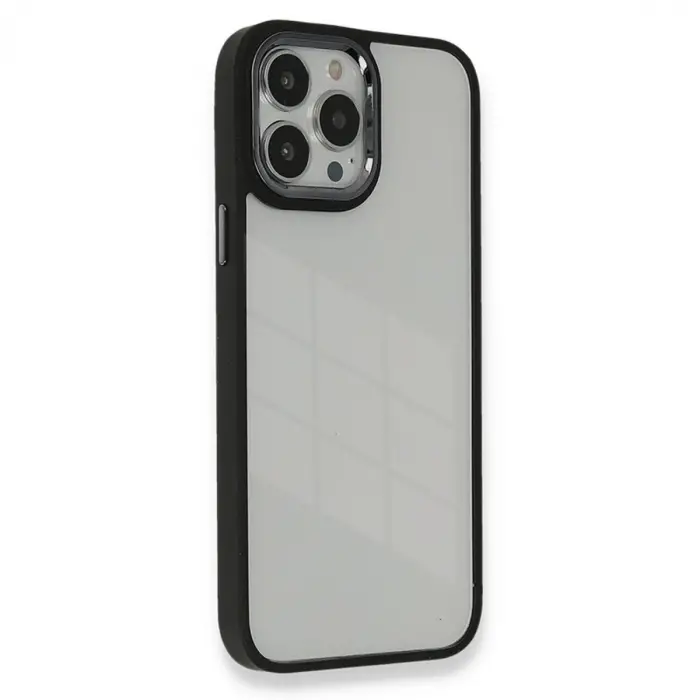İphone 13 Pro Kılıf Dora Kapak - Siyah