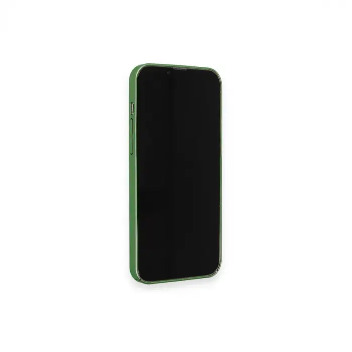 İphone 13 Pro Kılıf Jack Magneticsafe Lens Silikon - Yeşil