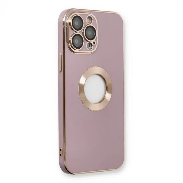 İphone 13 Pro Kılıf Store Silikon - Mor