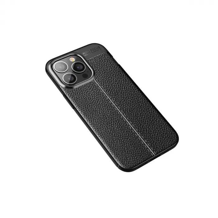İphone 13 Pro Max Kılıf Auto Focus Kapak - Siyah