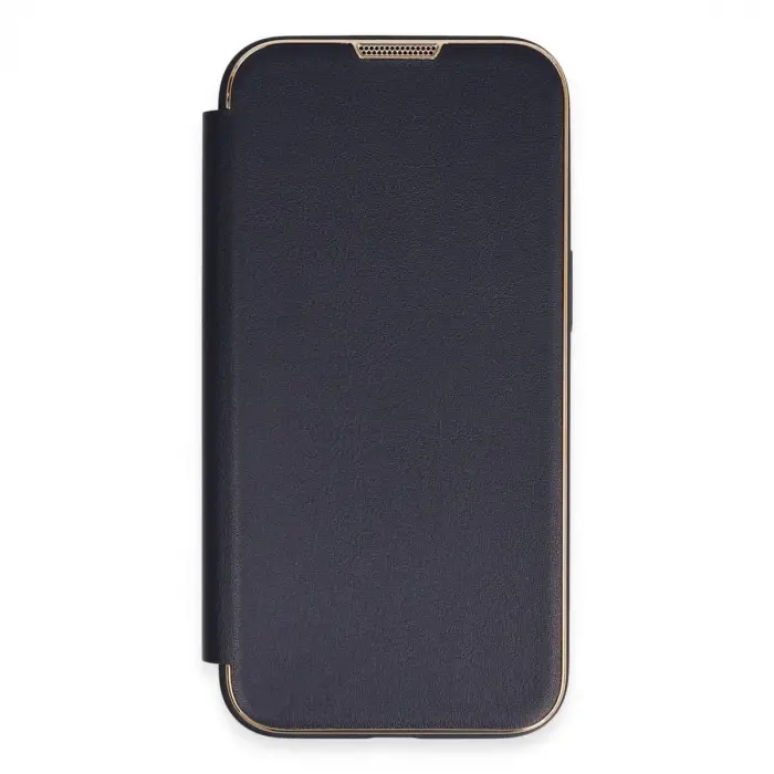 İphone 13 Pro Max Kılıf Dolpin Kapaklı - Lacivert