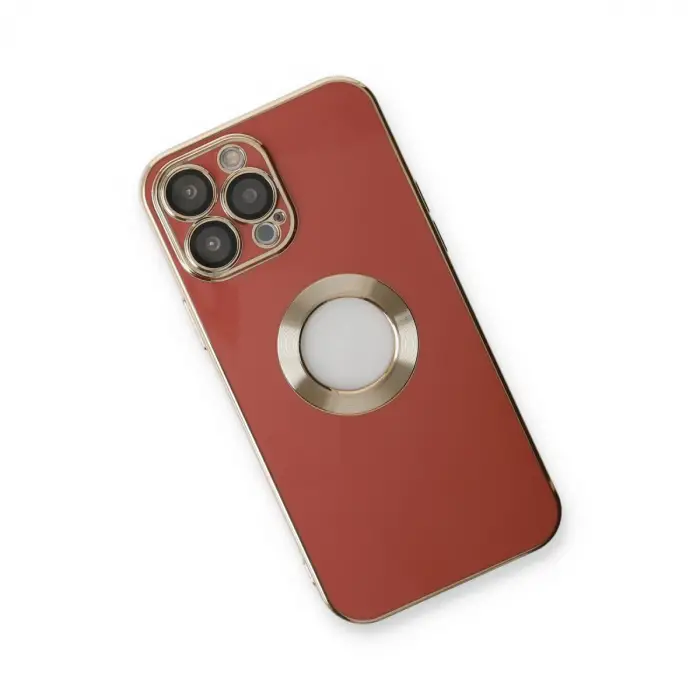 İphone 13 Pro Max Kılıf Store Silikon - Kırmızı