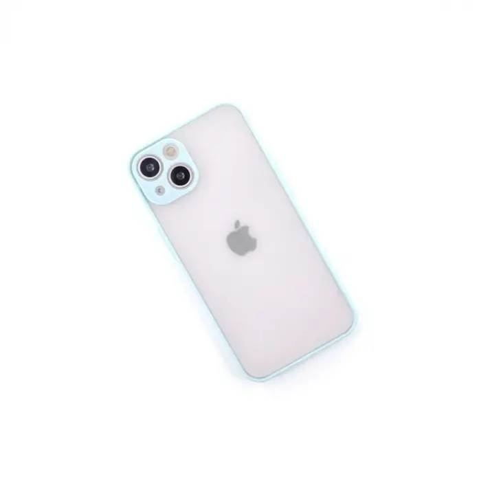 İphone 14 Kılıf Montreal Silikon Kapak - Turkuaz