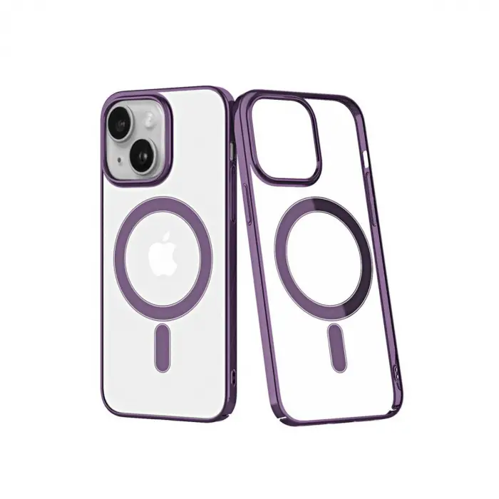 İphone 14 Plus Kılıf Element Magneticsafe Sert Kapak - Mor