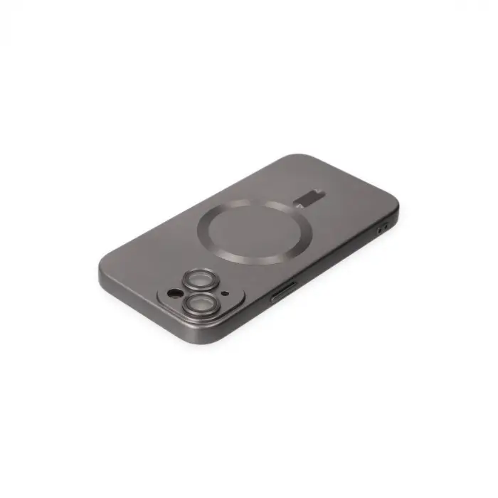 İphone 14 Plus Kılıf Moshi Lens Magneticsafe Silikon - Füme