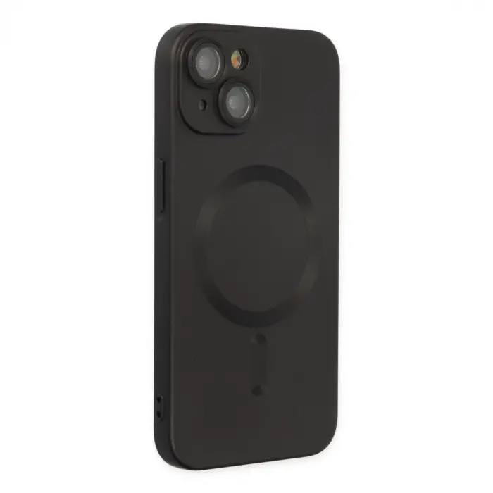 İphone 14 Plus Kılıf Moshi Lens Magneticsafe Silikon - Siyah