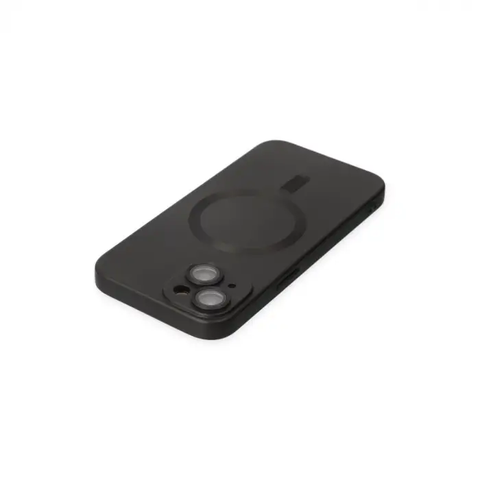 İphone 14 Plus Kılıf Moshi Lens Magneticsafe Silikon - Siyah