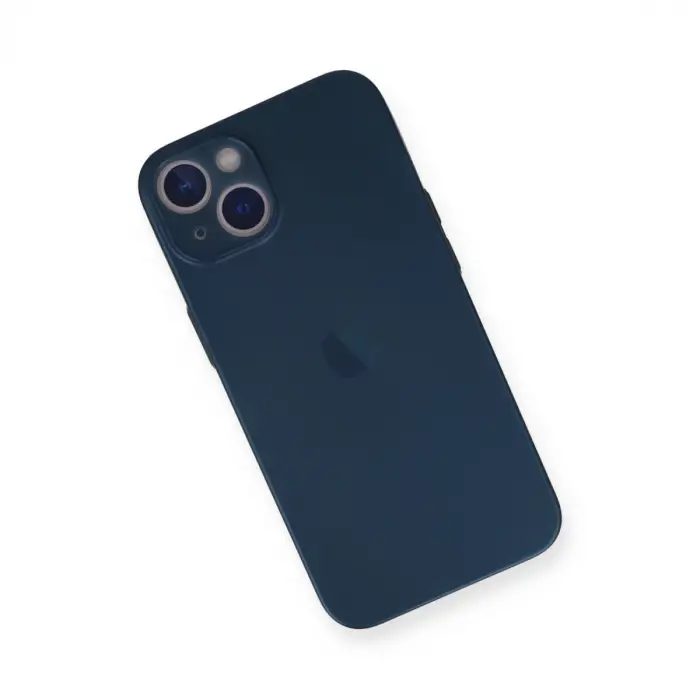 İphone 14 Plus Kılıf Pp Ultra İnce Kapak - Mavi