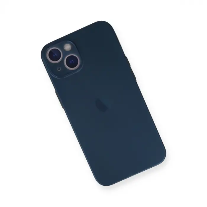 İphone 14 Plus Kılıf Pp Ultra İnce Kapak - Mavi