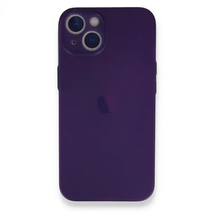İphone 14 Plus Kılıf Pp Ultra İnce Kapak - Mor