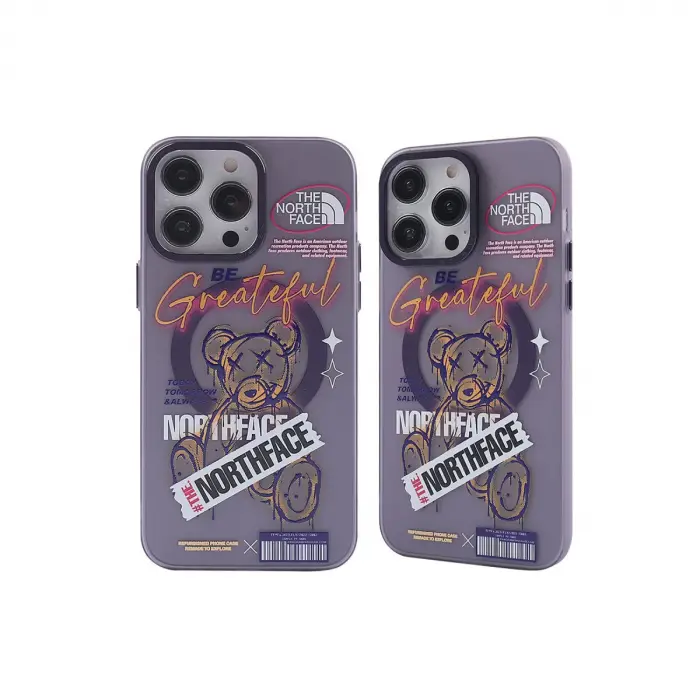 İphone 14 Pro Kılıf Apollo Magneticsafe Desenli Kapak - Apollo Mor - 2